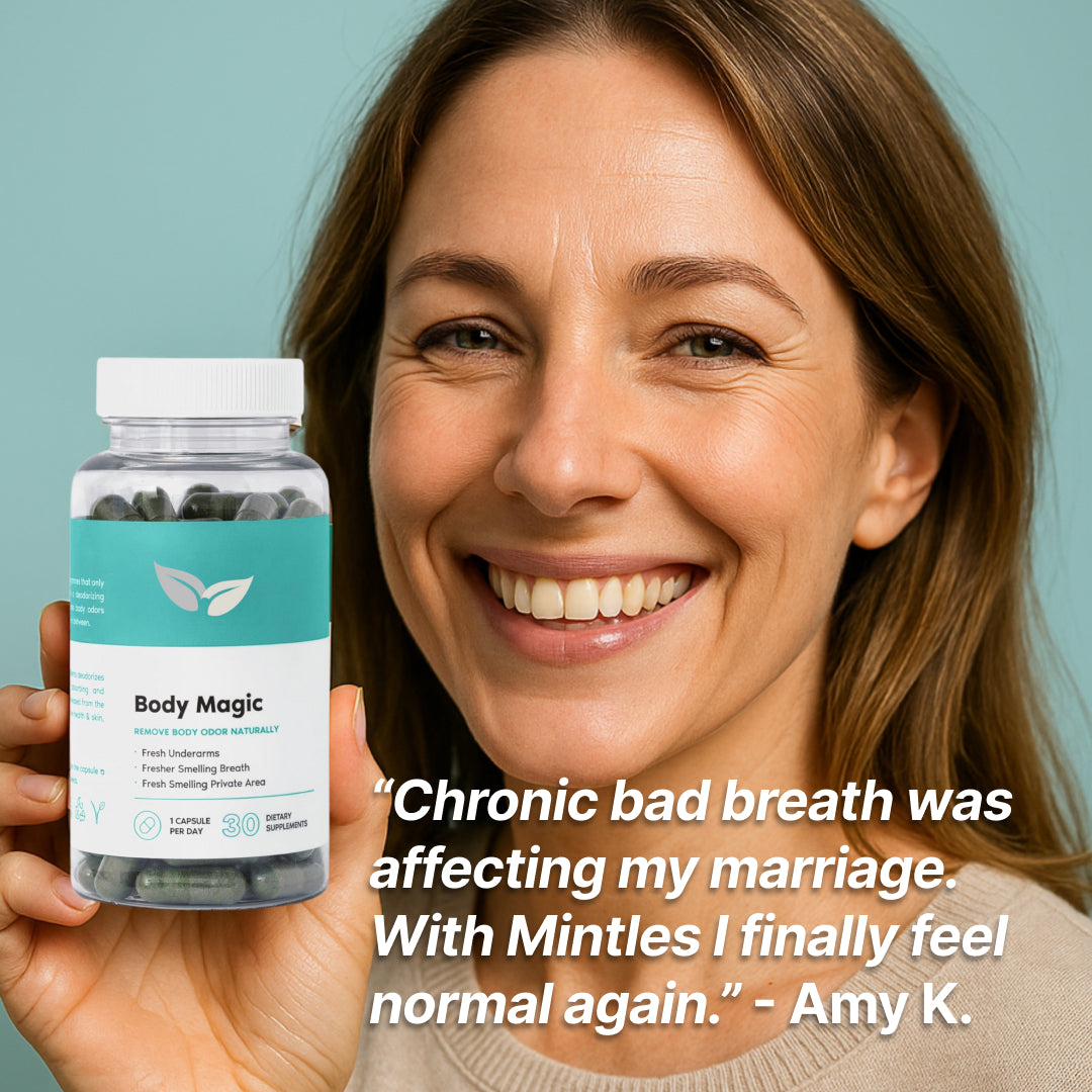 mintles - natural deodorant supplement