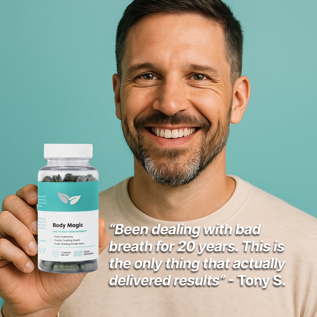 mintles - natural deodorant supplement