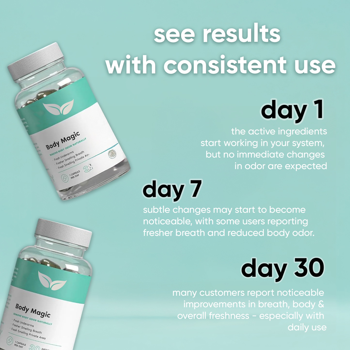 mintles - natural deodorant supplement
