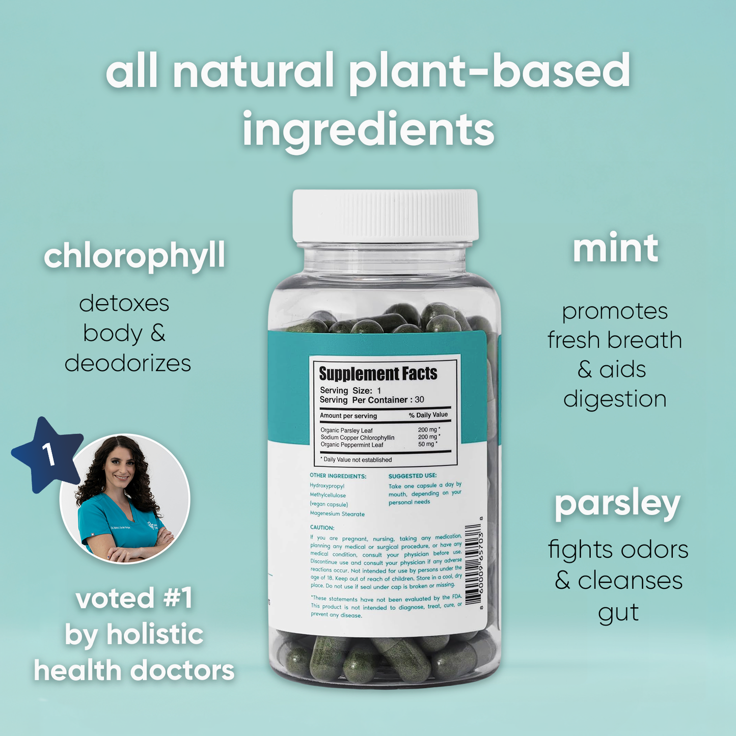 mintles - natural deodorant supplement