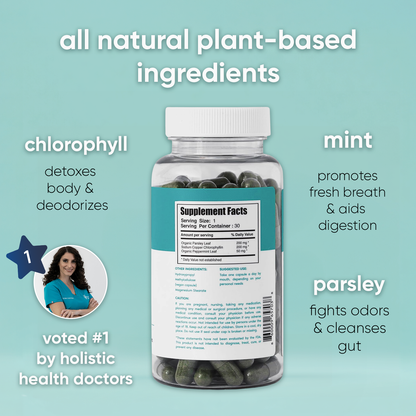 mintles - natural deodorant supplement